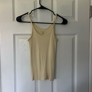 Women's Tank Top Butter Yellow Brandy Melville